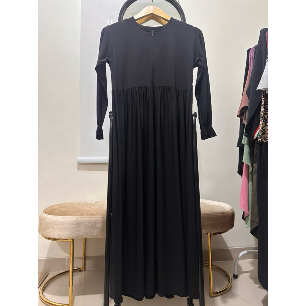 PL gamis hitam anak