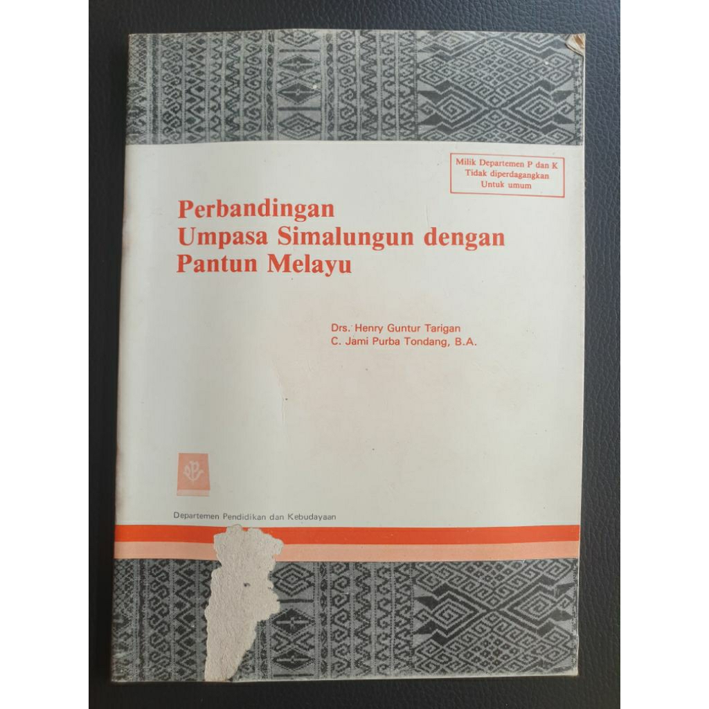 PERBANDINGANUMPASA SIMALUNGUN DENGAN
PANTUN MELAYU