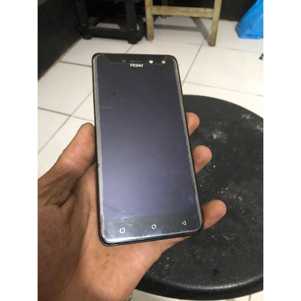 Lcd tc haier g7 ori copotan normal bergansi
