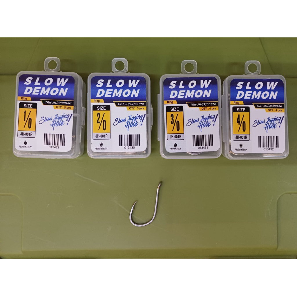 Hook Tridentech Slow Demon Hook Jigging Kail Jigging Hook