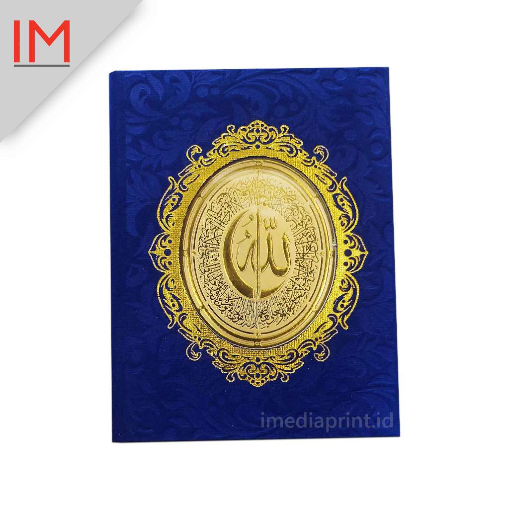 READY Hard Cover Yasin Bludru Biru Standar