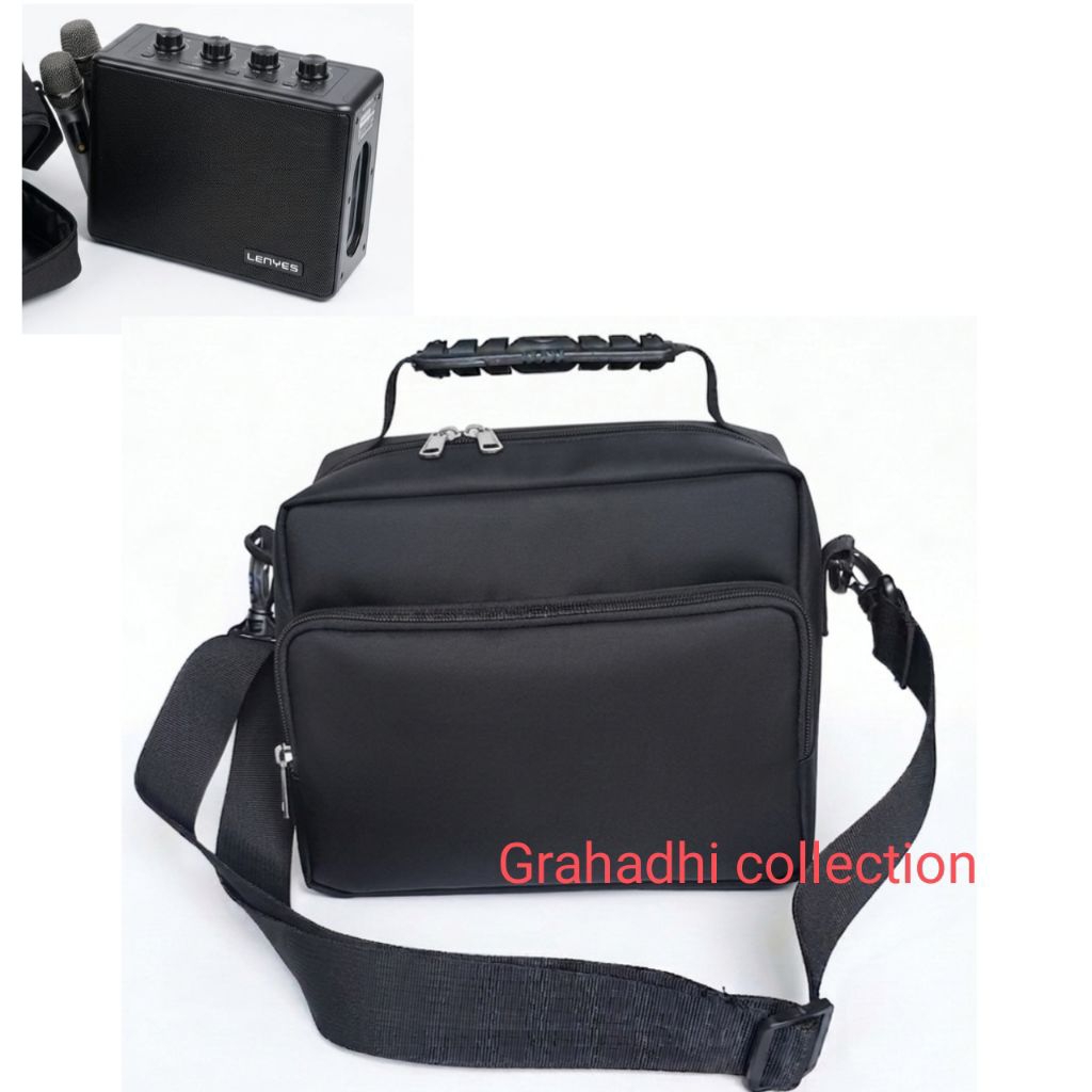 Travel bag for speaker lenyes S861 tas penyimpanan speaker lenyes bag premium