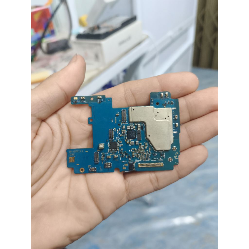konector lcd batrei samsung a23 4G a235f soket lcd batrei fingerprint kamera 100% original copotan