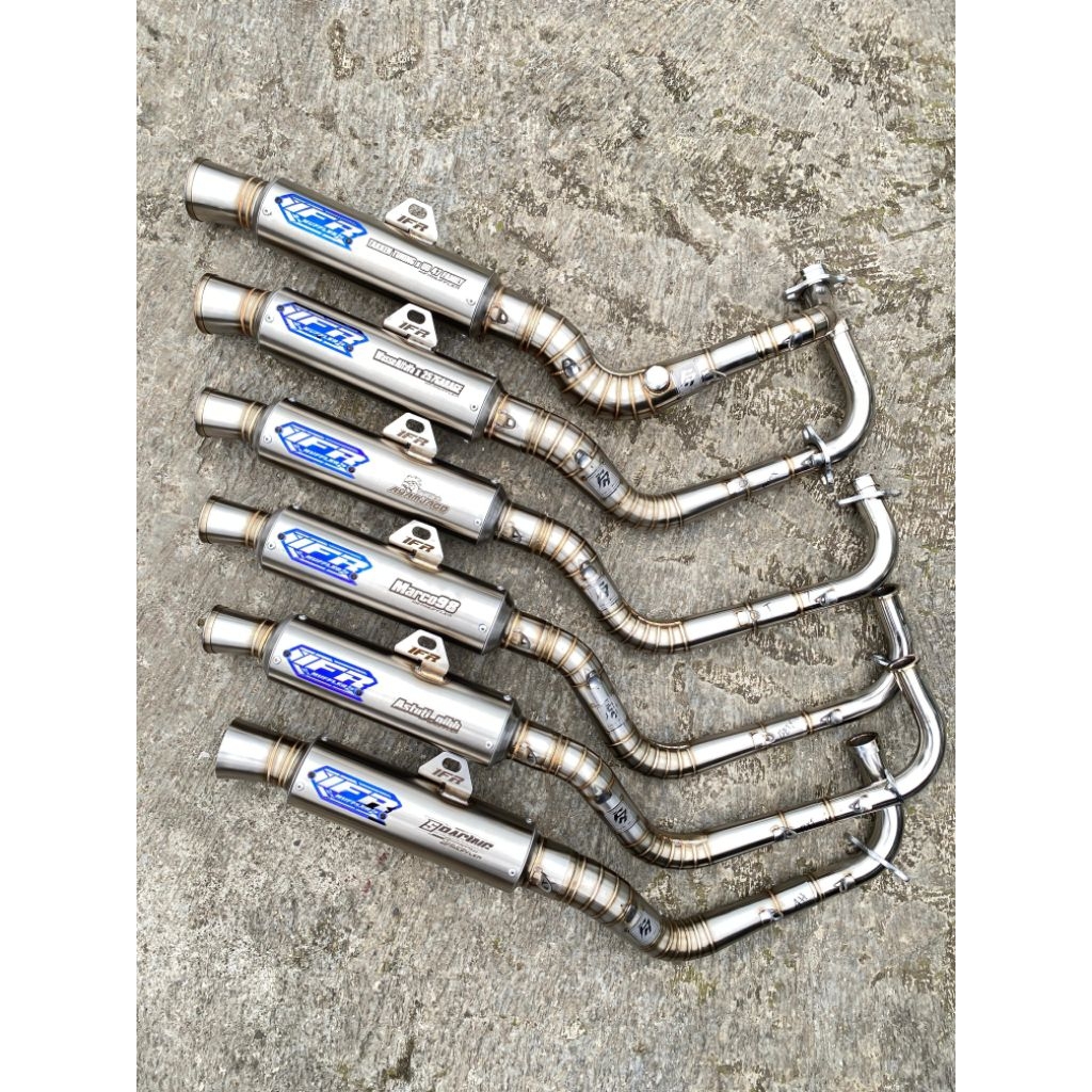 KNALPOT ALL MATIC DRAG ORIGINAL IFR MUFFLER
