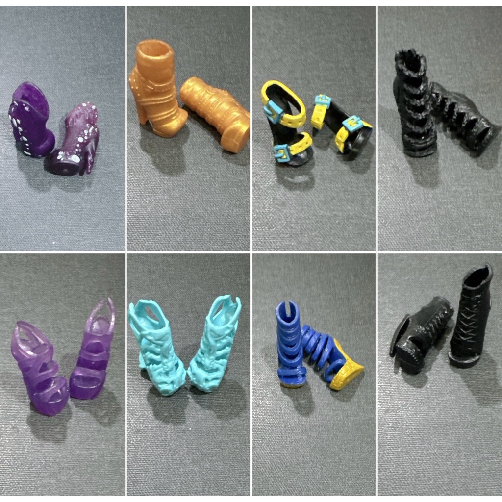 sepatu monster high / ever after high / disney princess