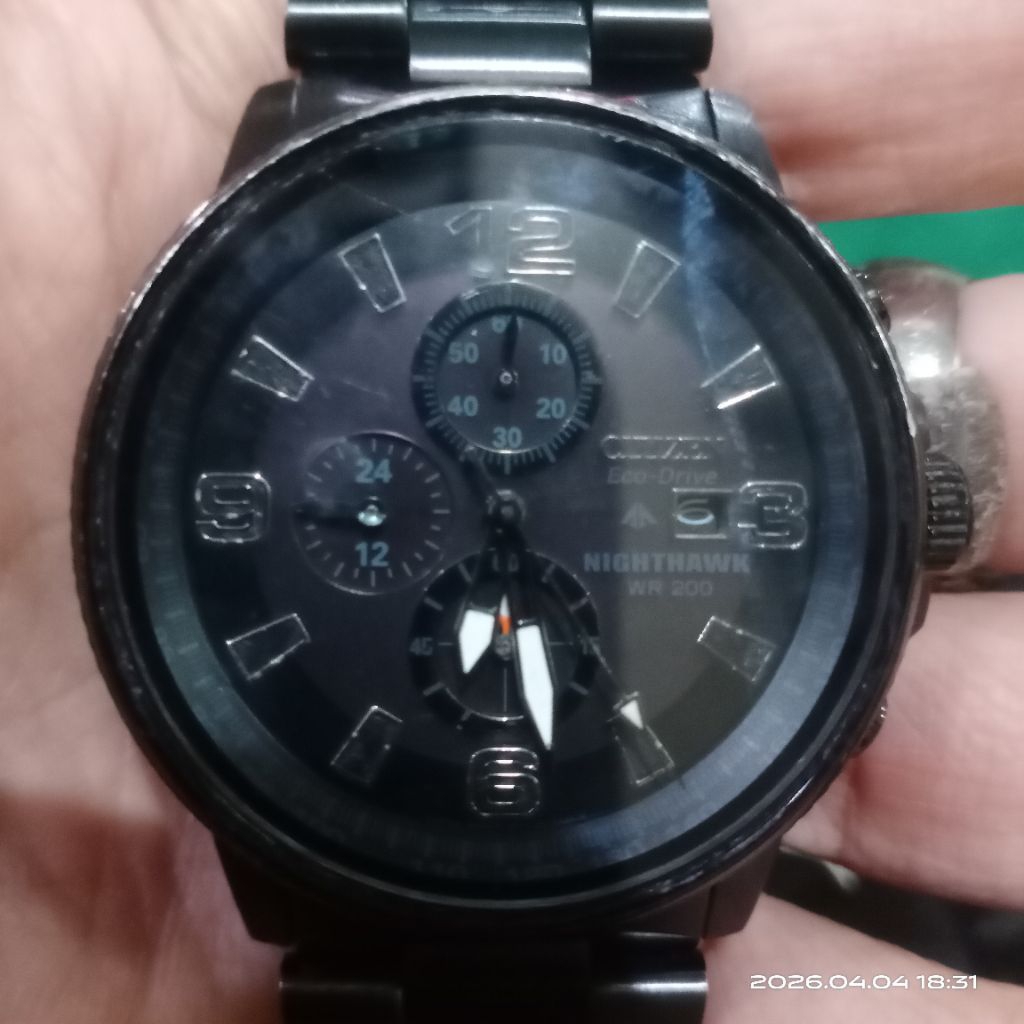 citizen nighthawk wr 200 original eco drive ada minus baca deskripsi