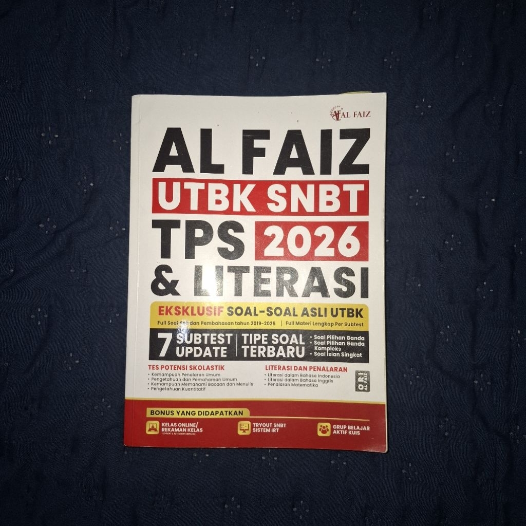 PRELOVED - ORI Buku Al Faiz UTBK SNBT 2026