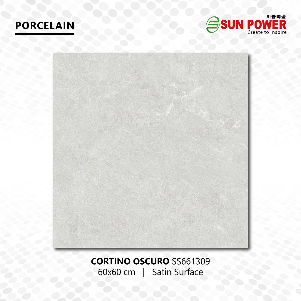 SUN POWER Cortino Oscuro 60x60 | 120x60 Honed/Satin – Granit Tiles Lantai & Dinding Sun Power Cerami