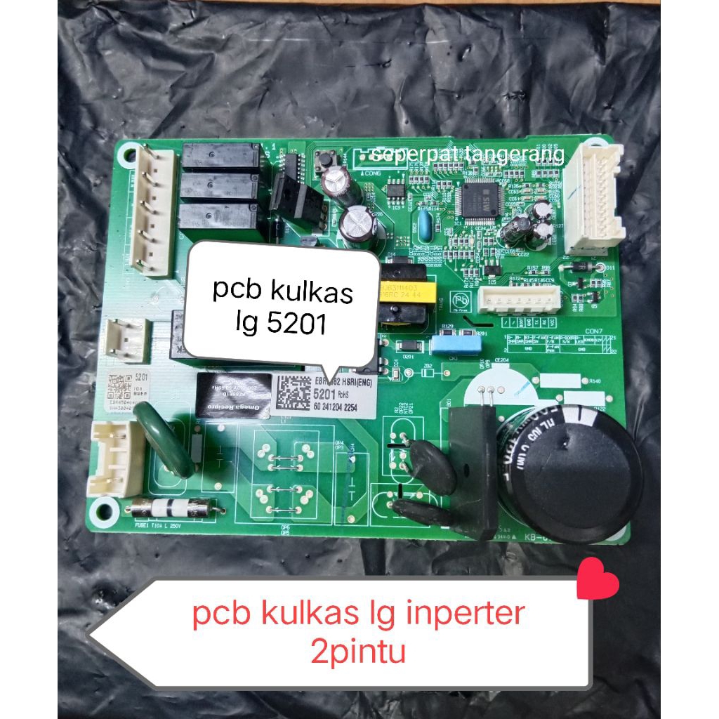 pcb kulkas Lg inverter 2pintu EBR2382(5201)