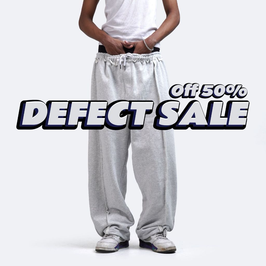 [DEFECT SALE] SWEATPANTS BAGGY WP COMPANY| CELANA PANJANG DEFECT | Celana Sweatpants Pria/Wanita