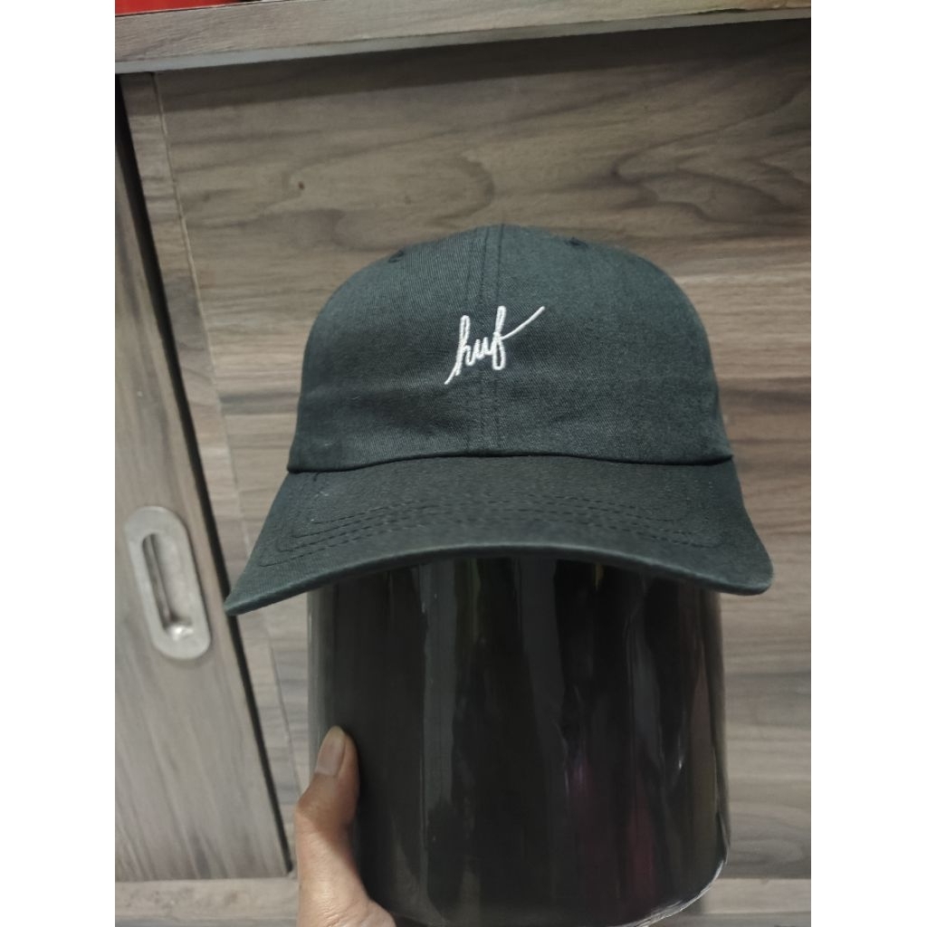 HUF topi huf setelan besi original full tag size dewasa