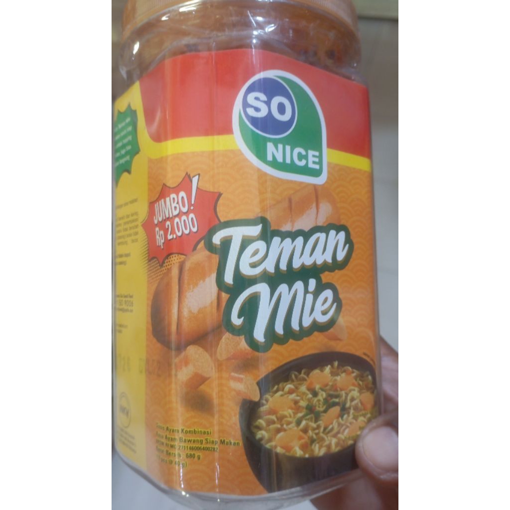 Sosis So Nice Jumbo Teman Mie isi 17 @40g