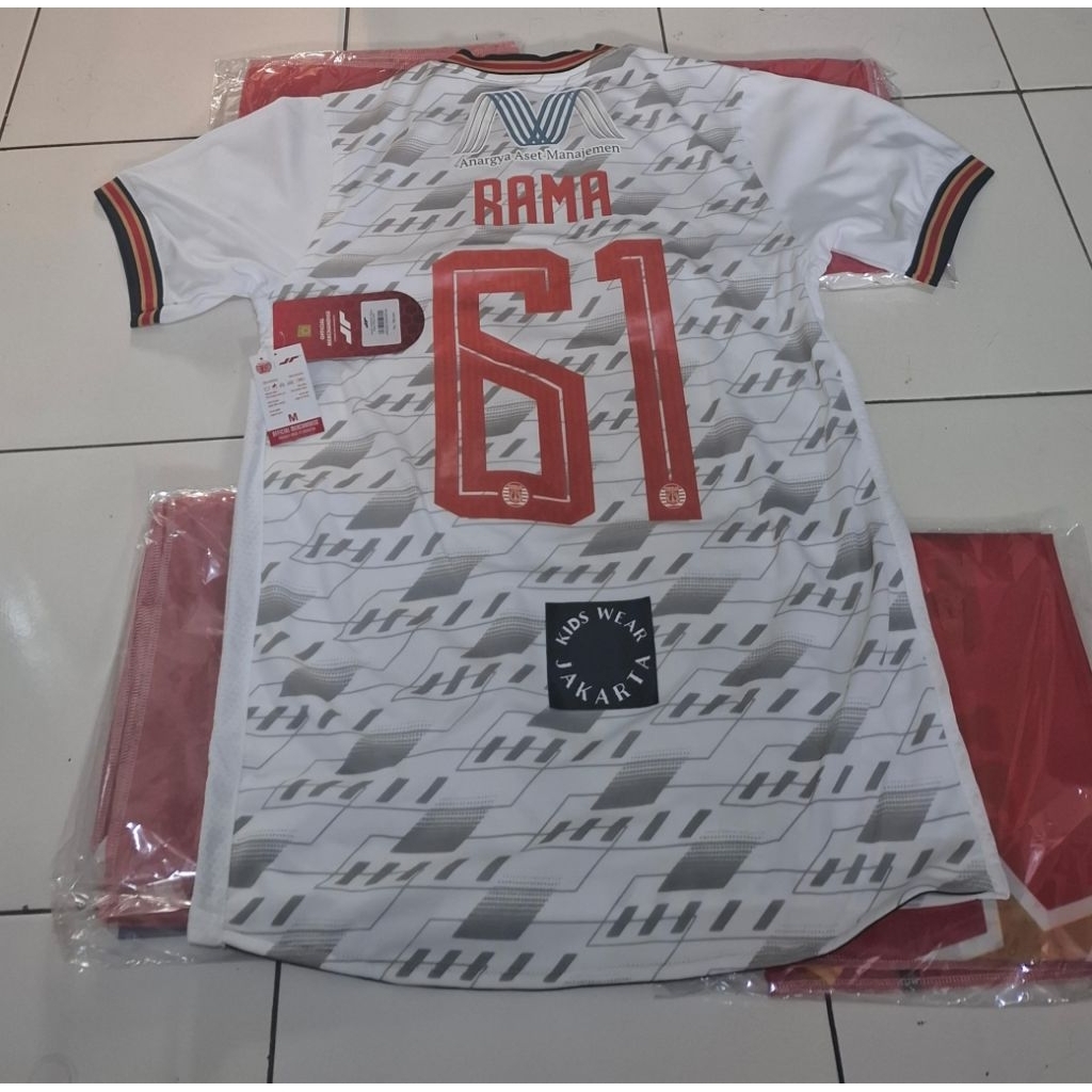 (JUARA) Persija Jersey - Match Issue 2021 - Original (M) Alief Rama