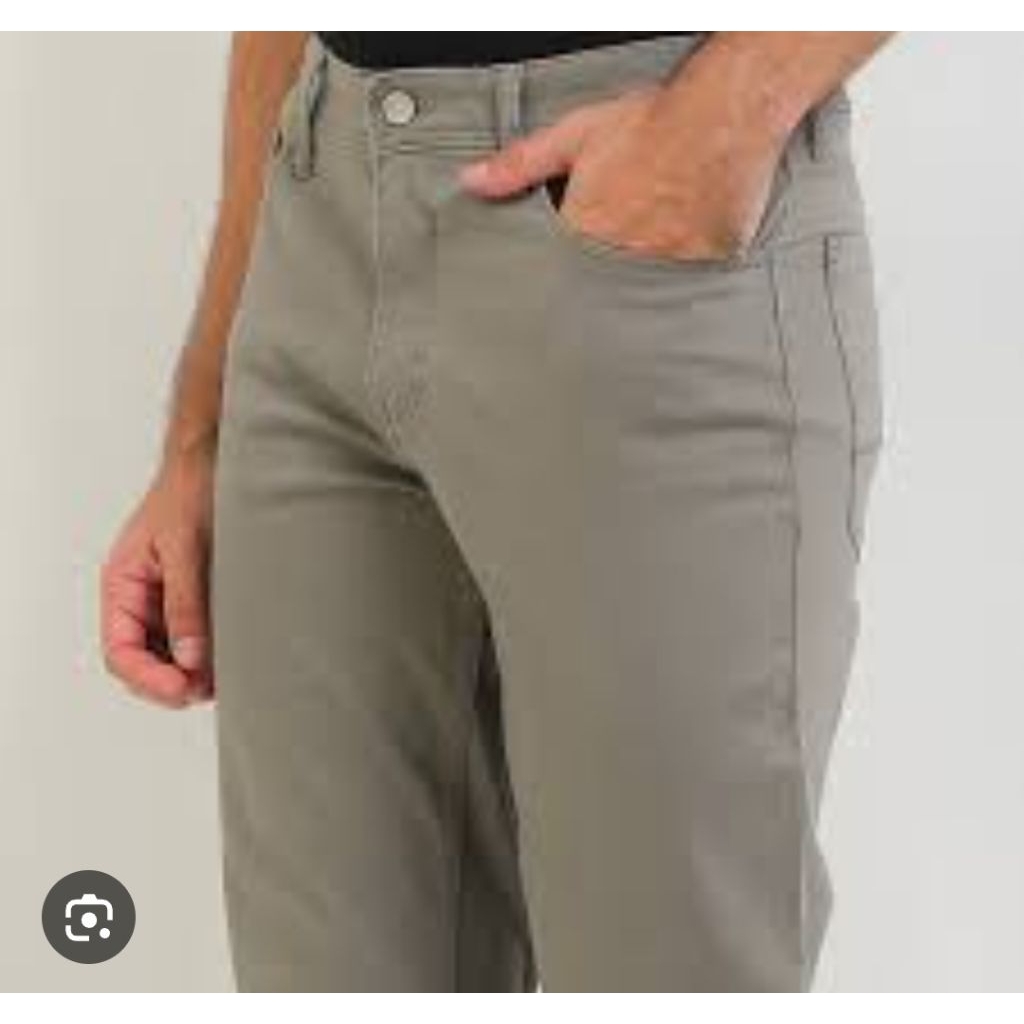 uniqlo size 25 celana panjang jeans pria wanita remaja preloved khaki