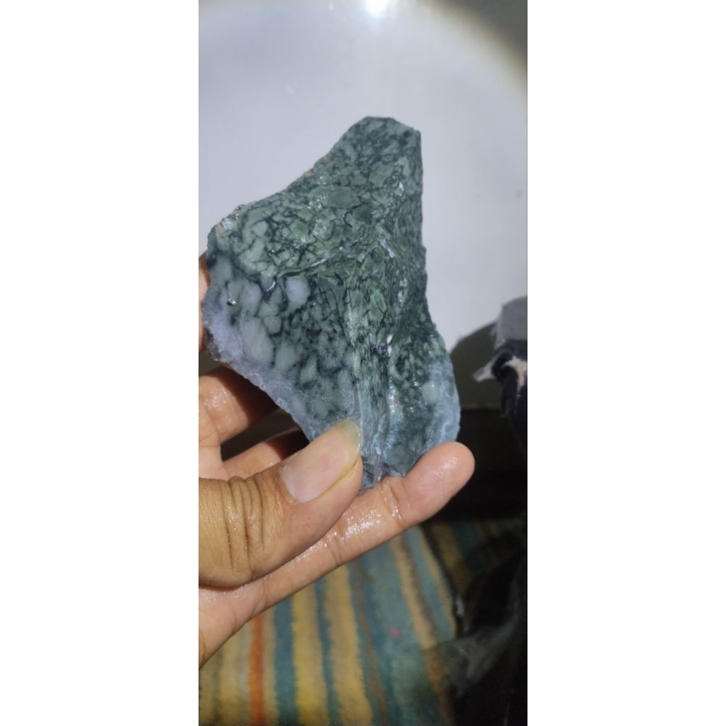 Batu Bahan Garut Ijo motif