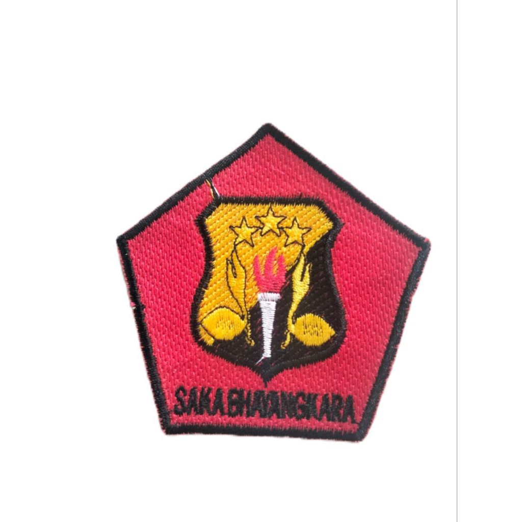 Badge Saka Bhayangkara Bordir