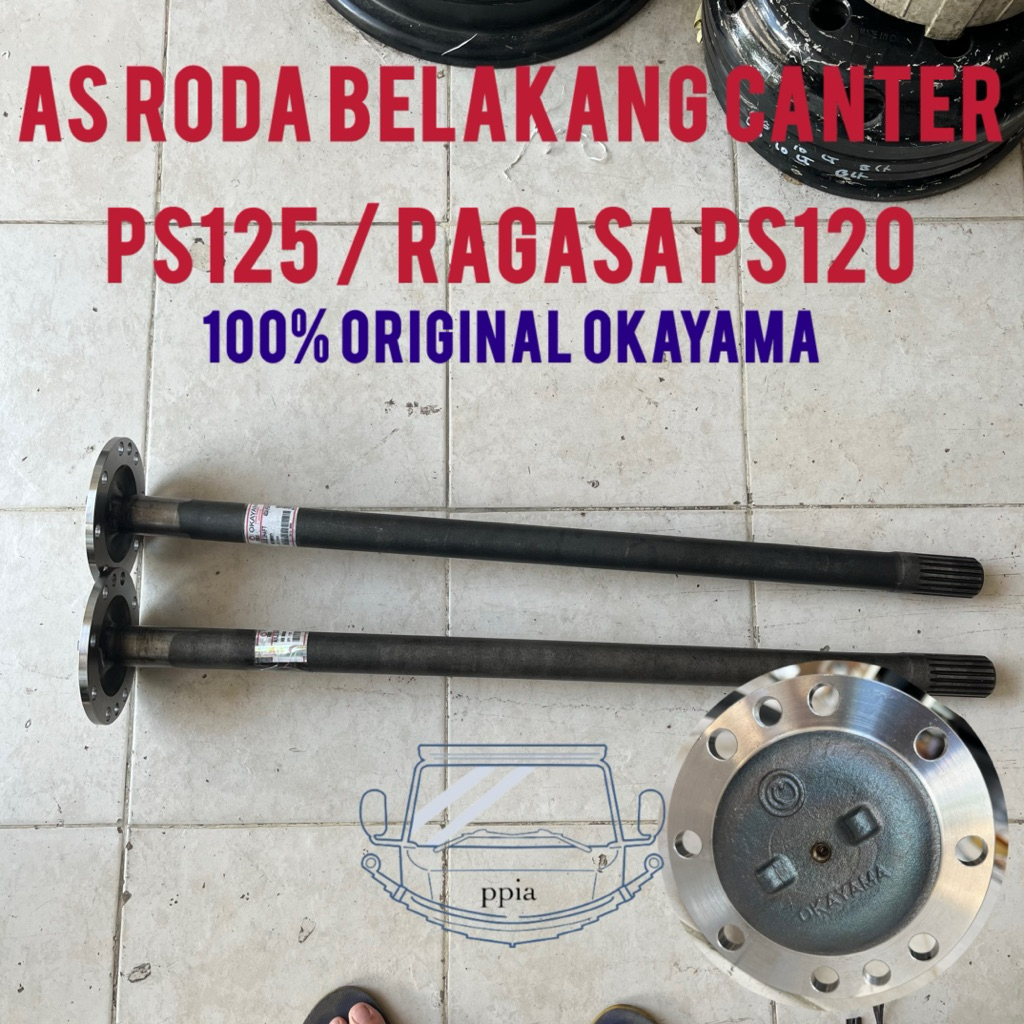 As Roda Canter Okayama Hard MK499638 Heavy Duty As Roda Belakang Canter Okayama MB308903 Axle Shaft 