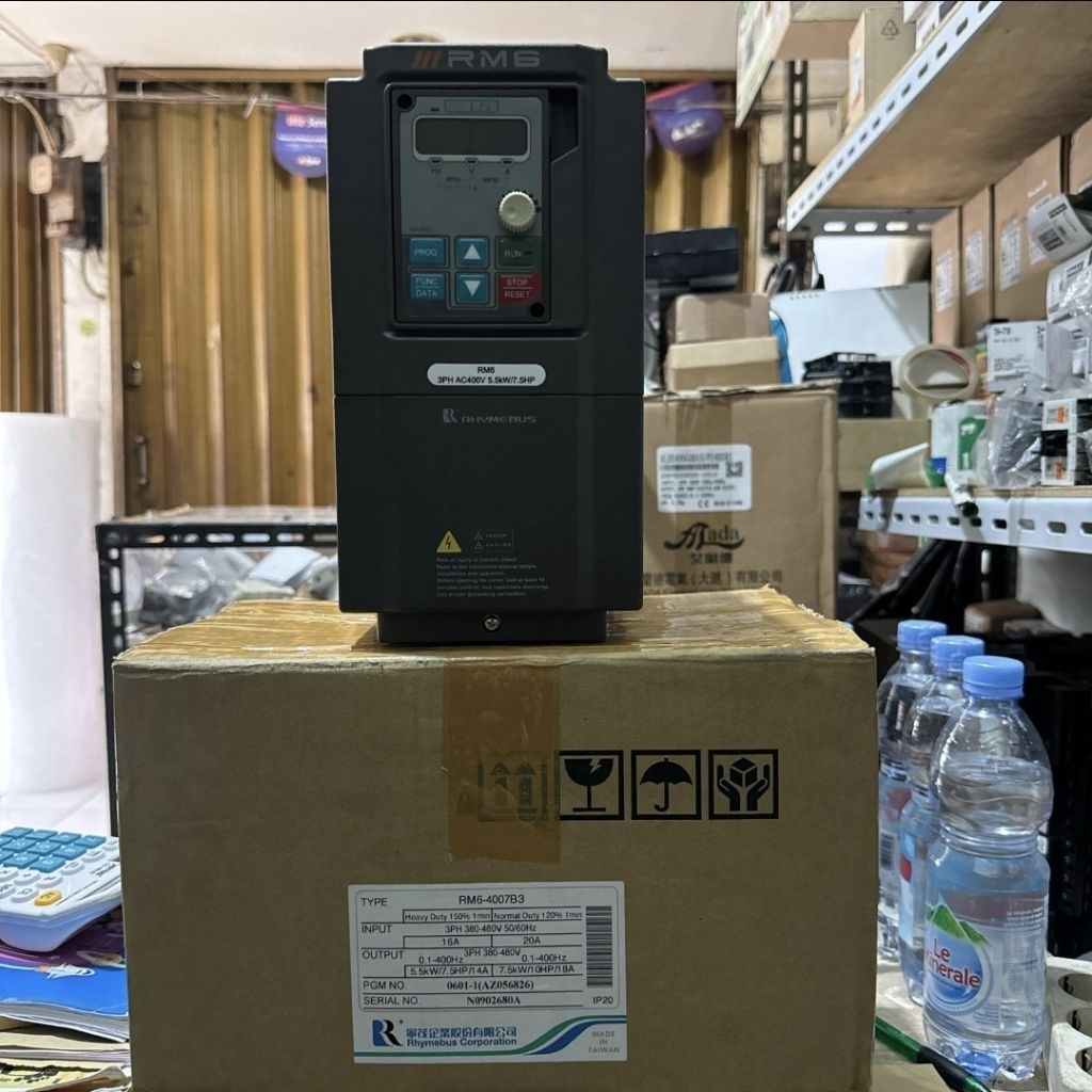 Inverter Rhymebus RM6-4007B3 5.5KW / 7.5HP 380V RM6