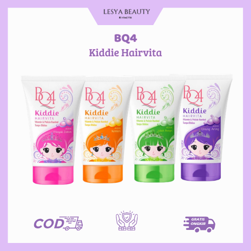 BQ4 HAIRVITA - Vitamin & Pelicin Rambut Anak Kiddie dan Dewasa Tanpa Bilas || Hair Bath