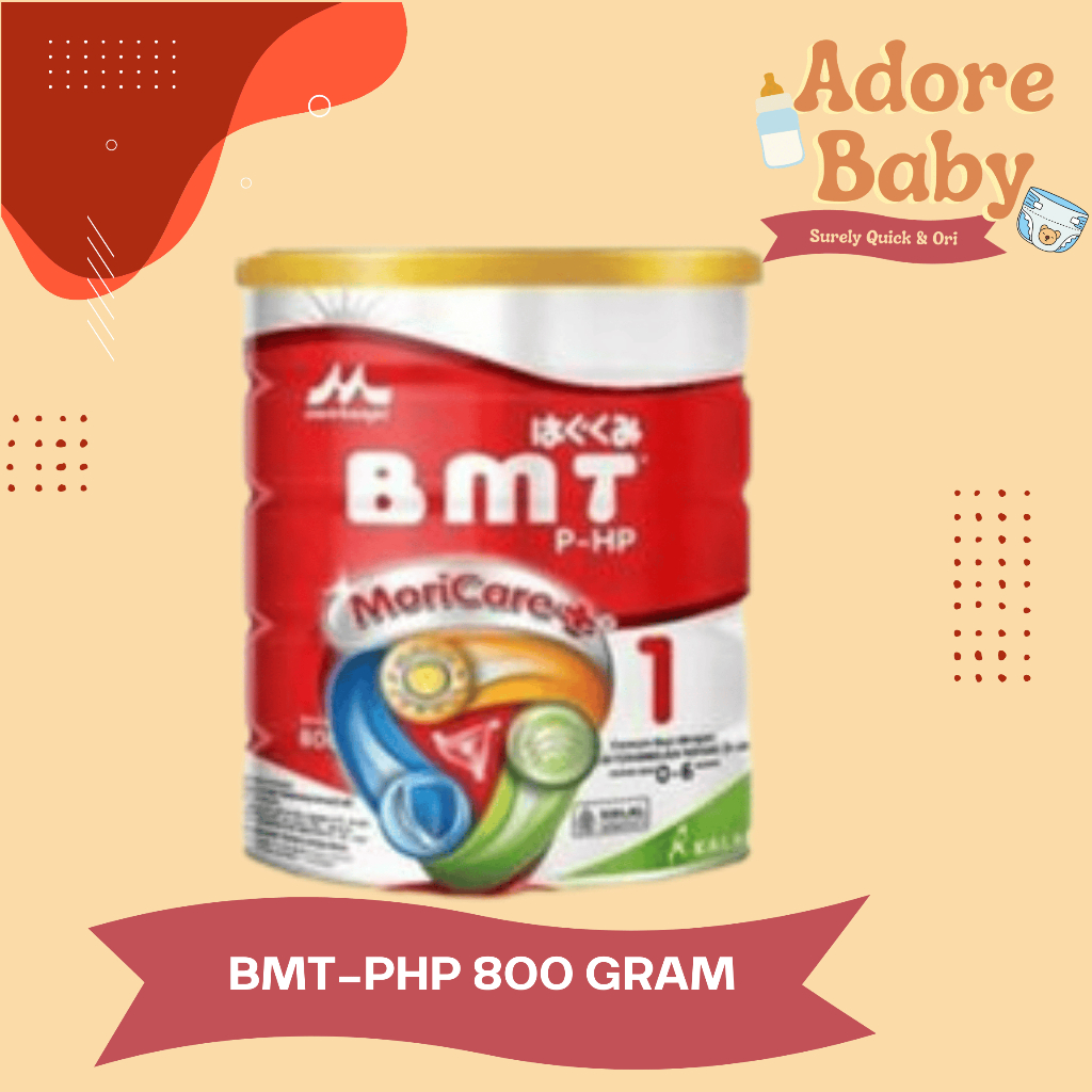 MORINAGA BMT PHP 800 GRAM SUSU FORMULA BAYI 6-12 BULAN