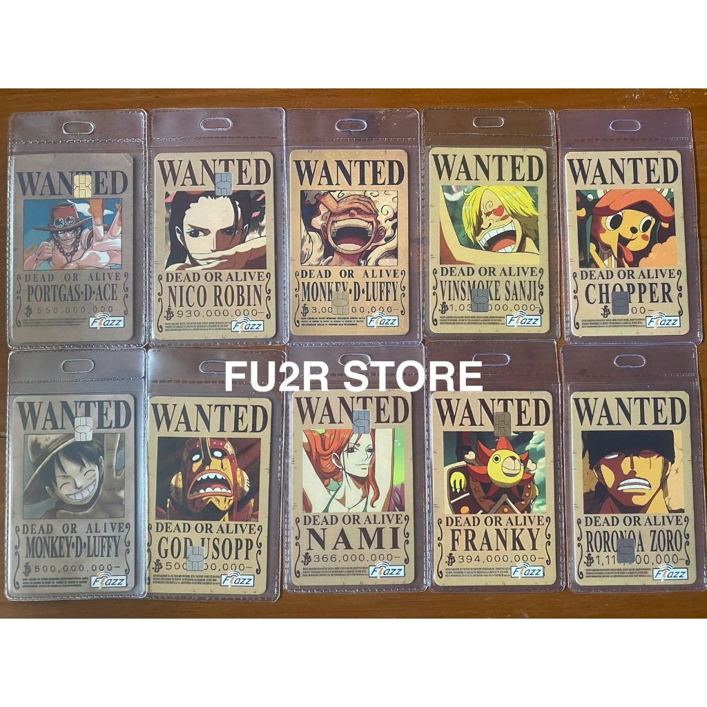Flazz BCA gen 2 edisi One Piece Wanted