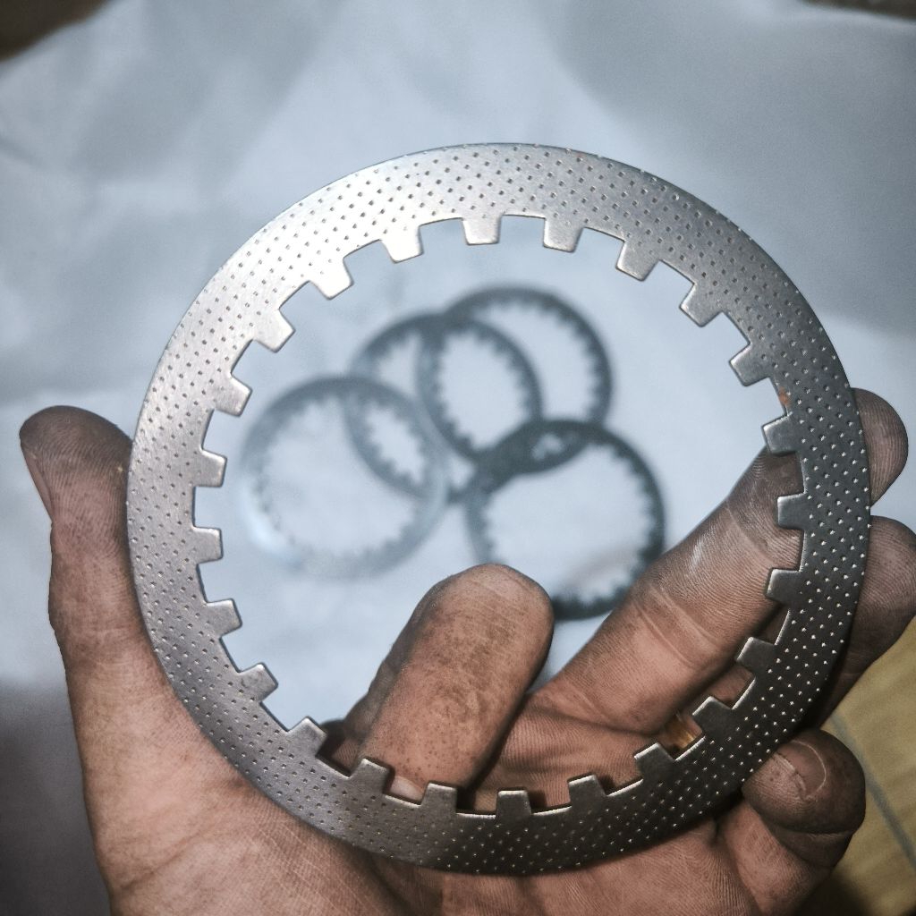 BESI PLAT KOPLING TIGER GL PRO MEGA PRO SUPRA GRAND MODEL BINTIK BAWAAN MOTOR TEBAL