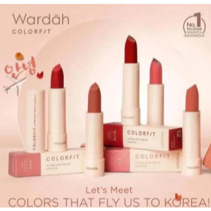 korea lipstick Colorfit Ultralight Matte Lipstick