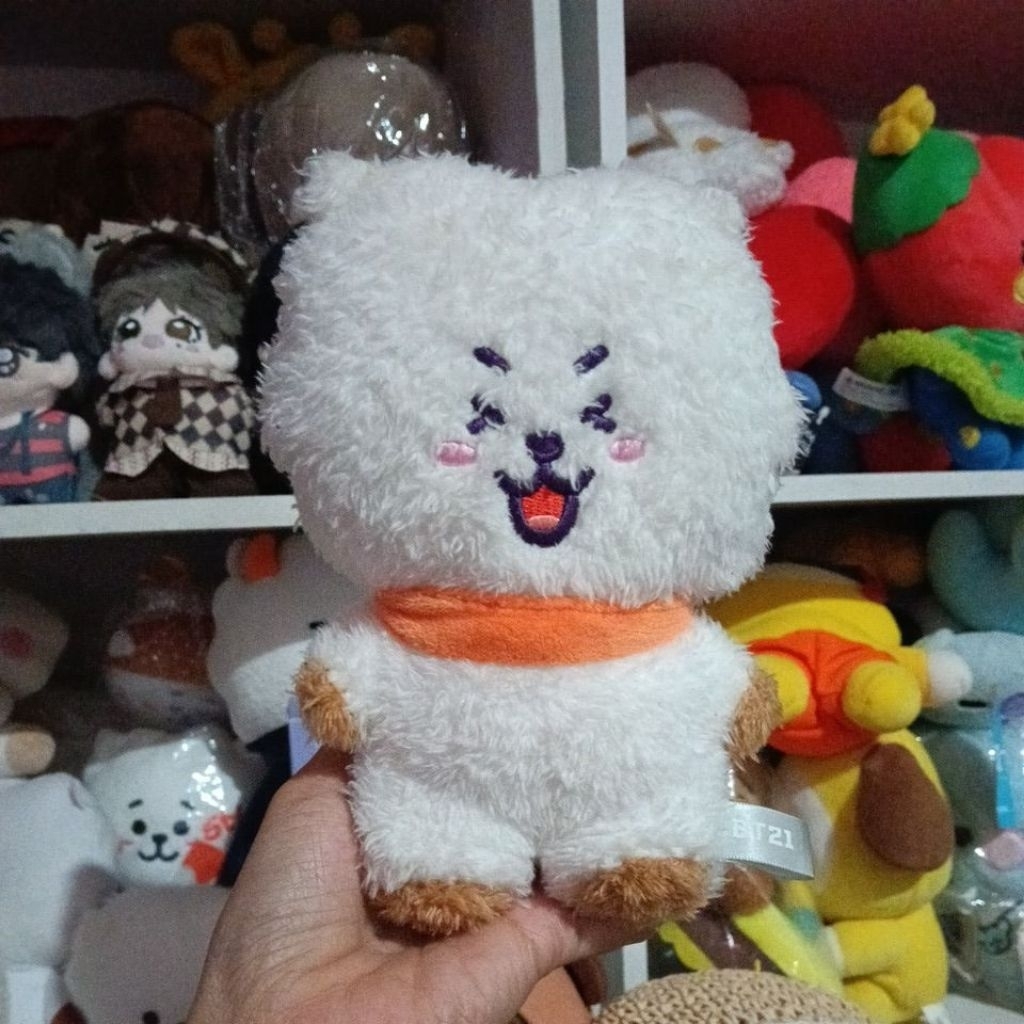 Ready_RJ Flat Plush Doll Official Bt21
