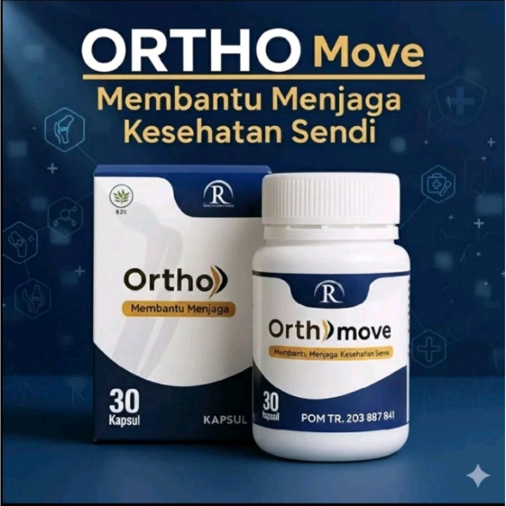 ORTHOMOVE Original HERBAL TERBAIK Obat Nyeri Tulang Sendi