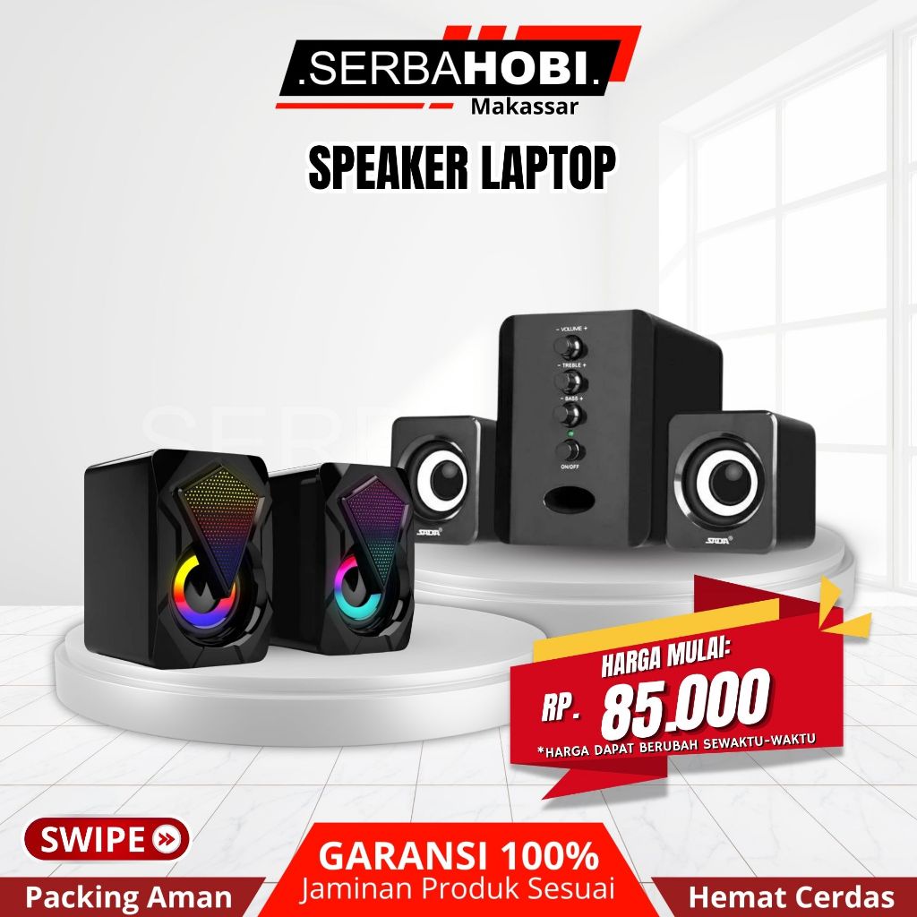 SPEAKER DESKTOP / SPEAKER KOMPUTER / SPEAKER LAPTOP MINI MURAH