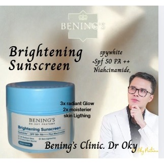 Bening's Day Cream Suncreen Brightening Cream Siang Pencerah  Bening Skincare By Benings Clinic