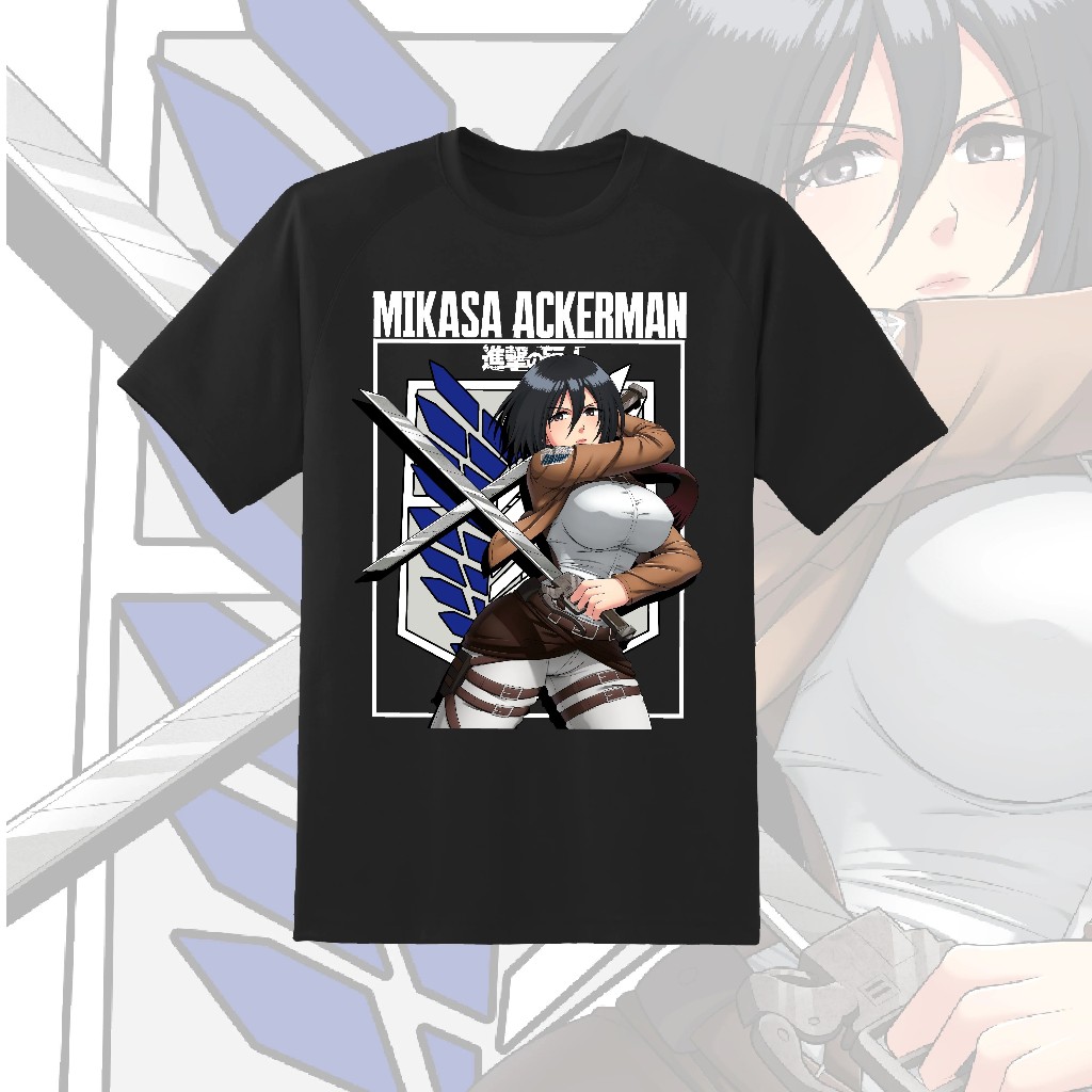Kaos Mikasa Ackerman Attack On Titan