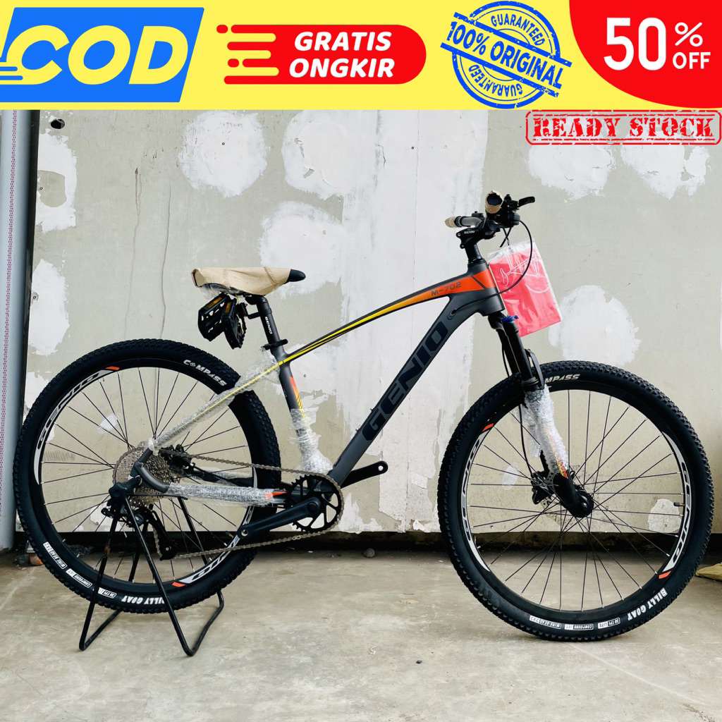 SEPEDA GUNUNG MTB MERK GENIO M702 (BY : UNITED) SIZE 27.5 INCH