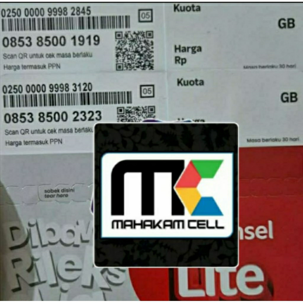 SIMPATI TELKOMSEL NOMOR CANTI RAPI 8500 1919 2323 SERI ABAB