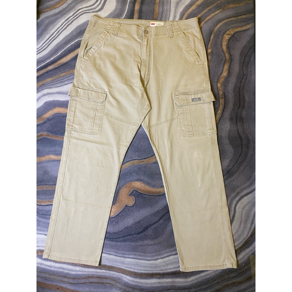 Celana Panjang Cargo Wrangler Second Original (4)