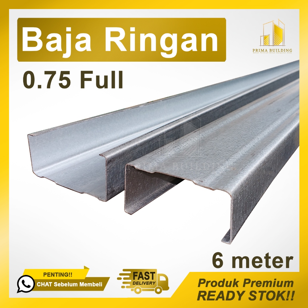 Baja Ringan C75 0.75 Full | Canal C 75 0,75 6 meter