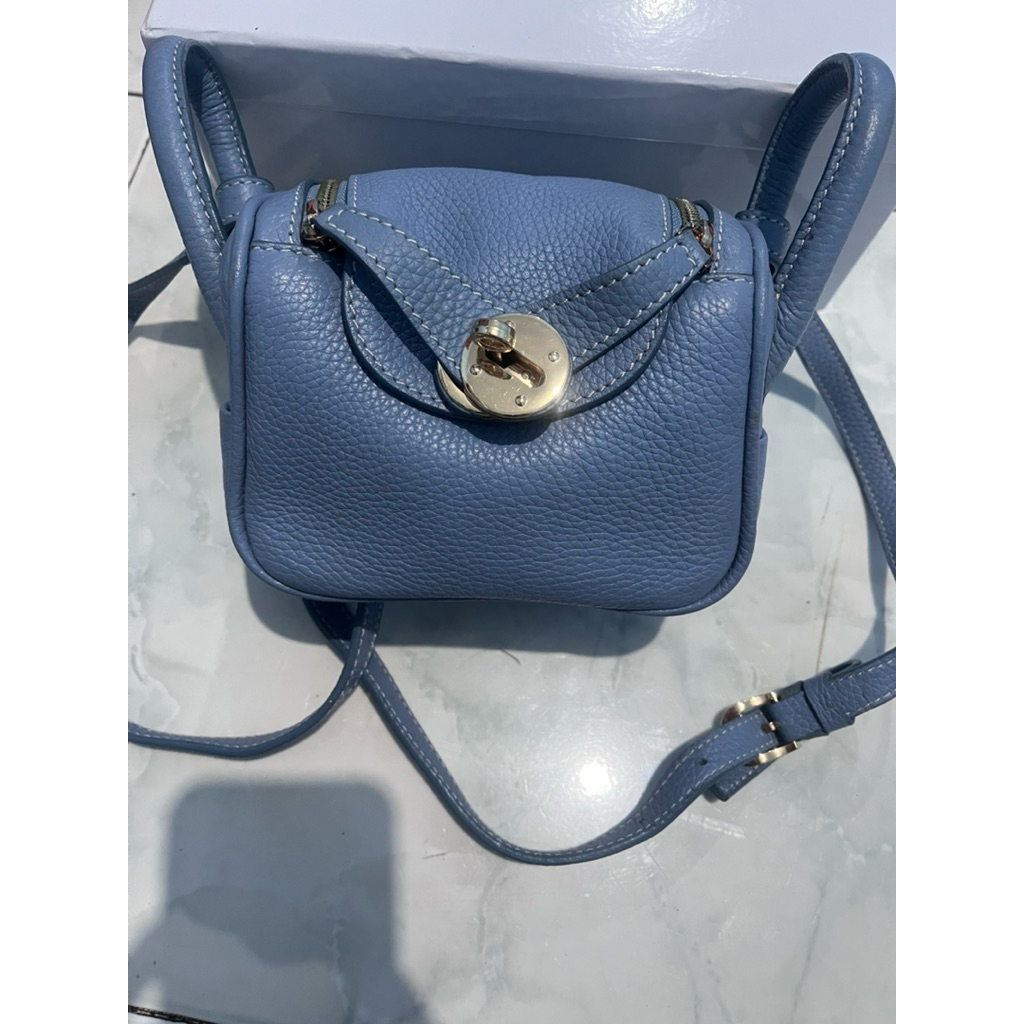 Preloved tas kulitt asliii model H*rmes