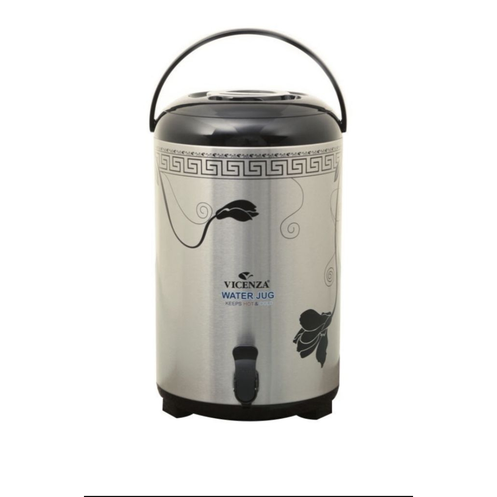 Water Jug Lily Vicenza, kapasitas luar biasa besar 13.8 liter, tipe VM1400WJ, wadah minuman penyimpa