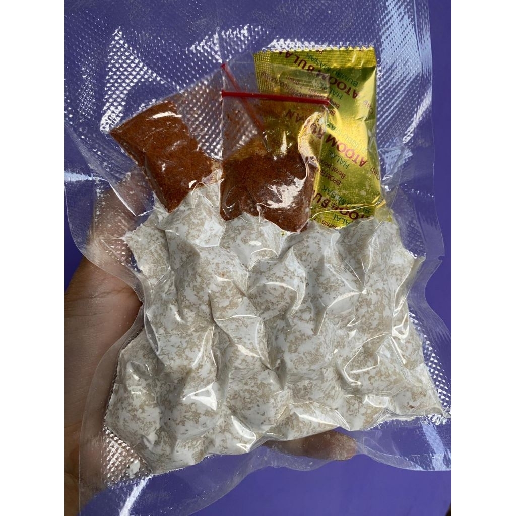 cimol balqis 250 gram + bumbu atom aida
