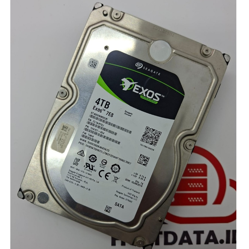 SEAGATE EXOS 7E8 1V4107-004 4TB HDD 3.5"