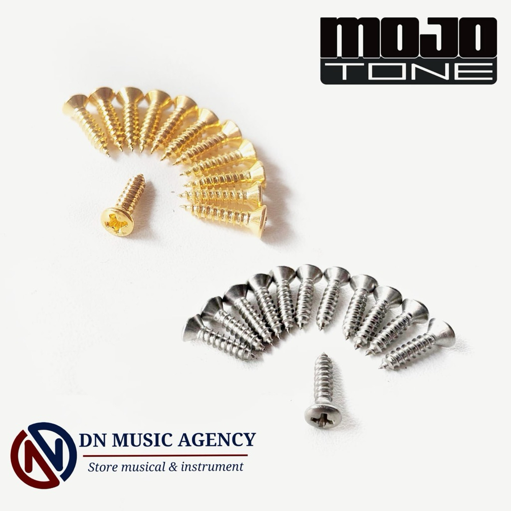 screw pickguard mojotone stainless steel original USA skrup pickguard for gitar & bass fender style