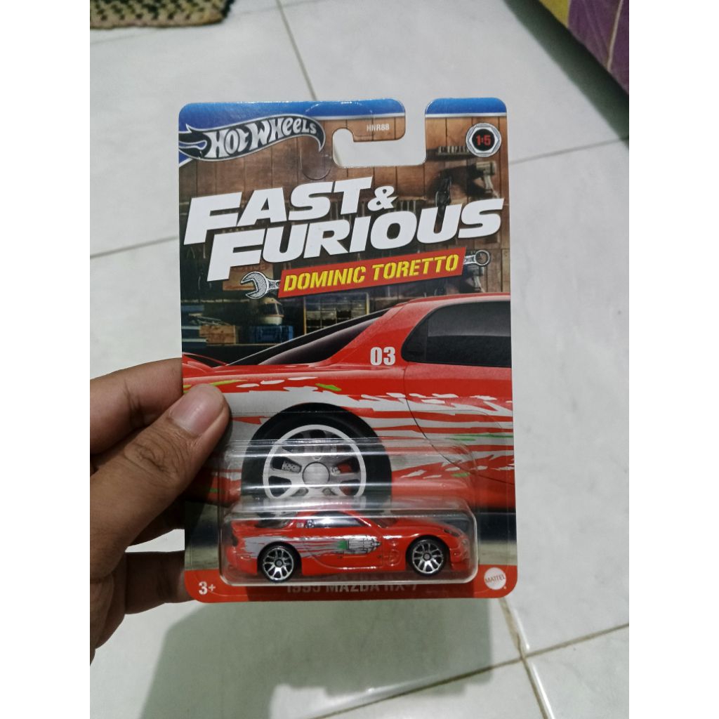 Hotwheels Fast And Furious Dominic Toretto Mazda Rx7
