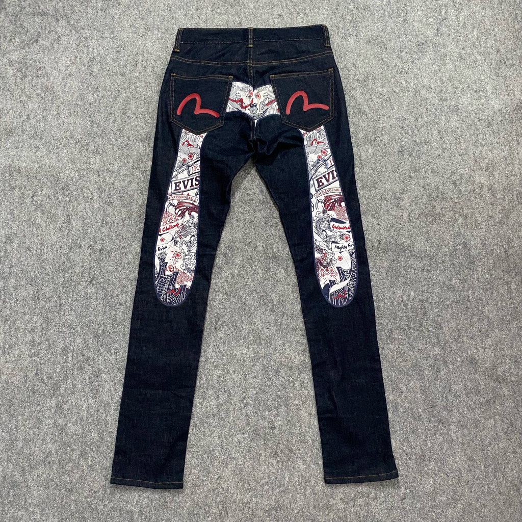 celana evisu big logo