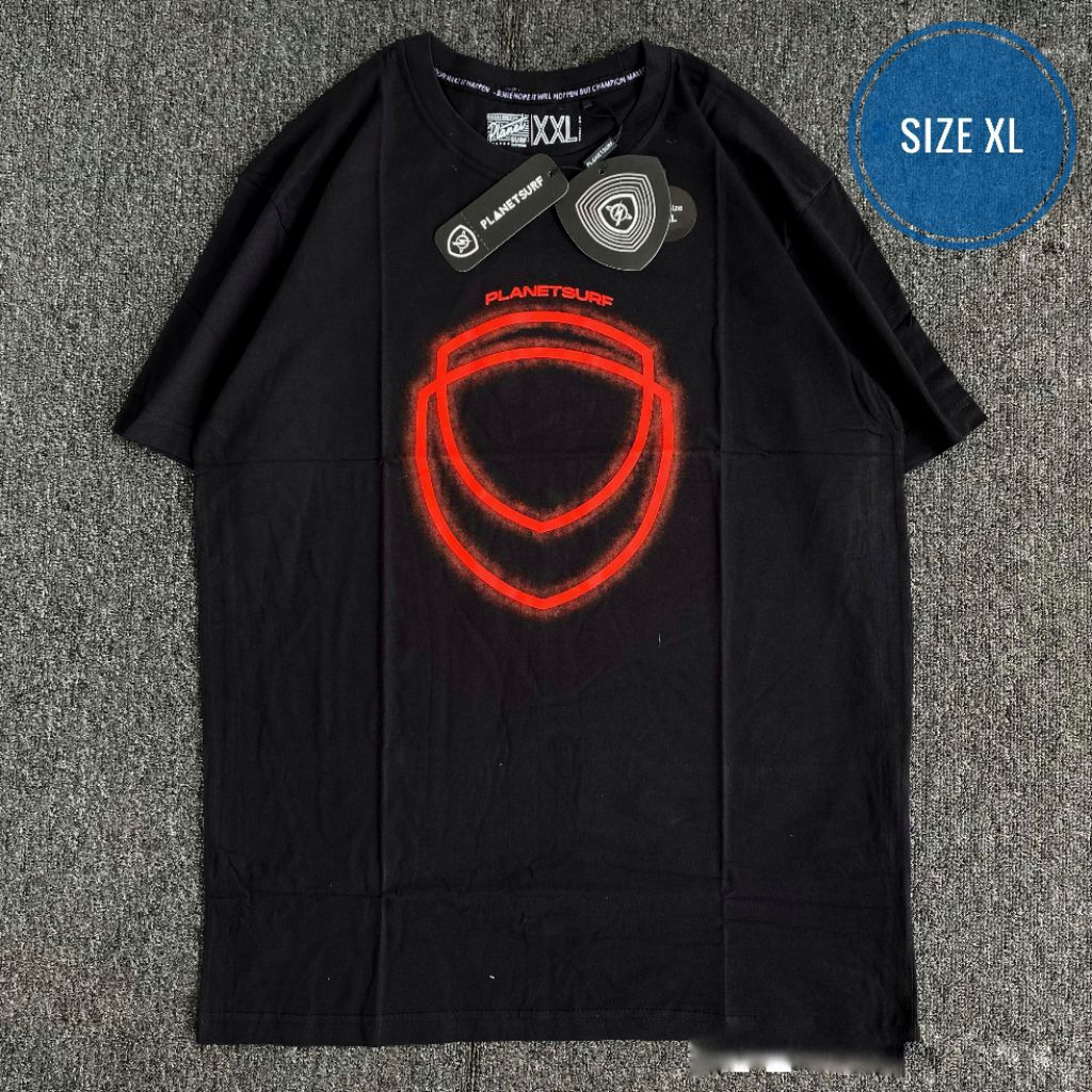 Kaos Cowok Planet Surf Premium