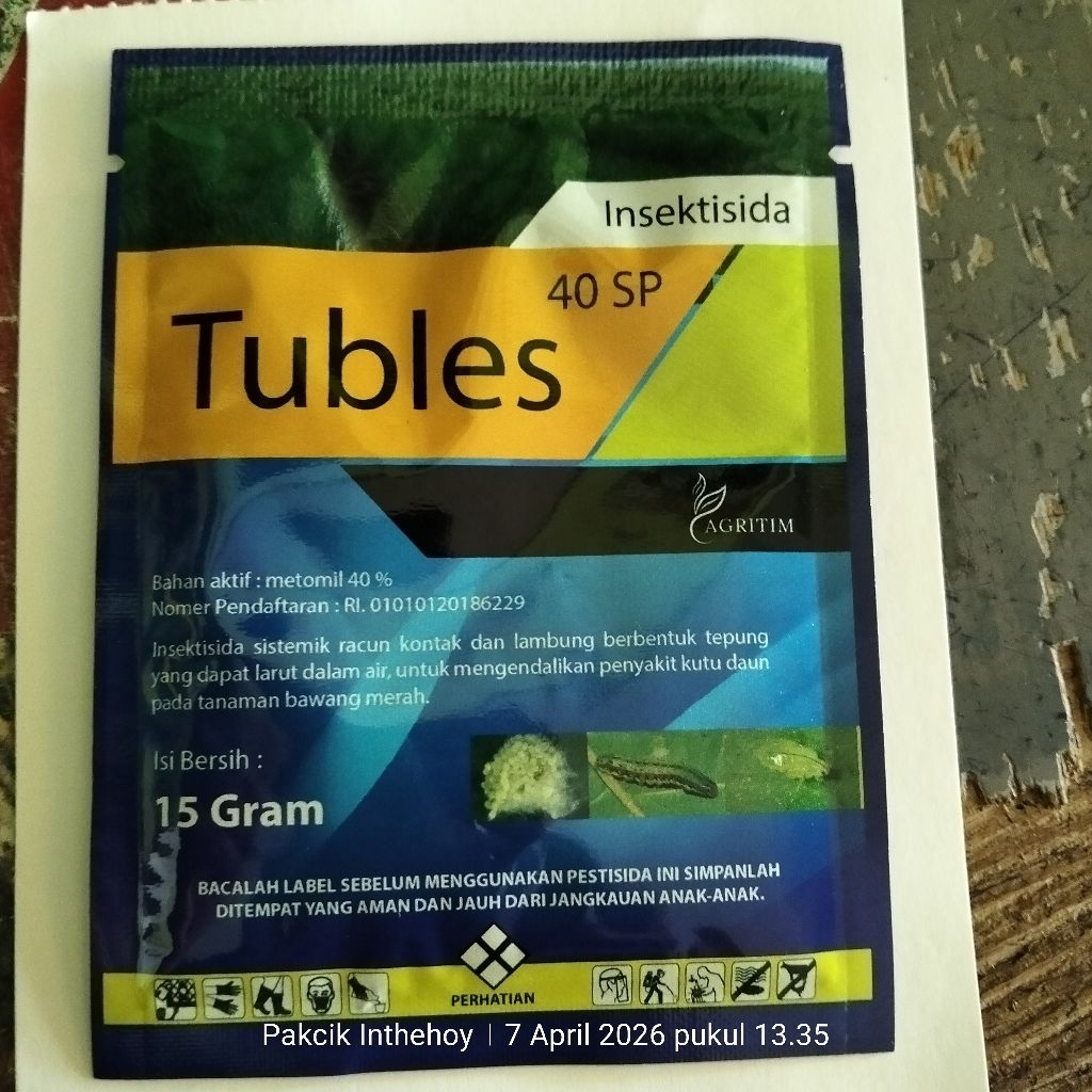 INSEKTISIDA TUBLES 40 SP 15 GRAM