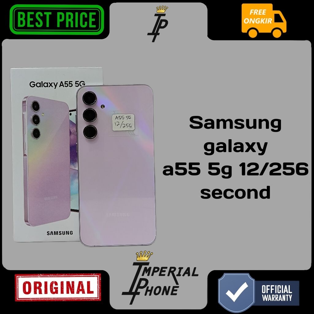 samsung galaxy a55 5g 12/256 second