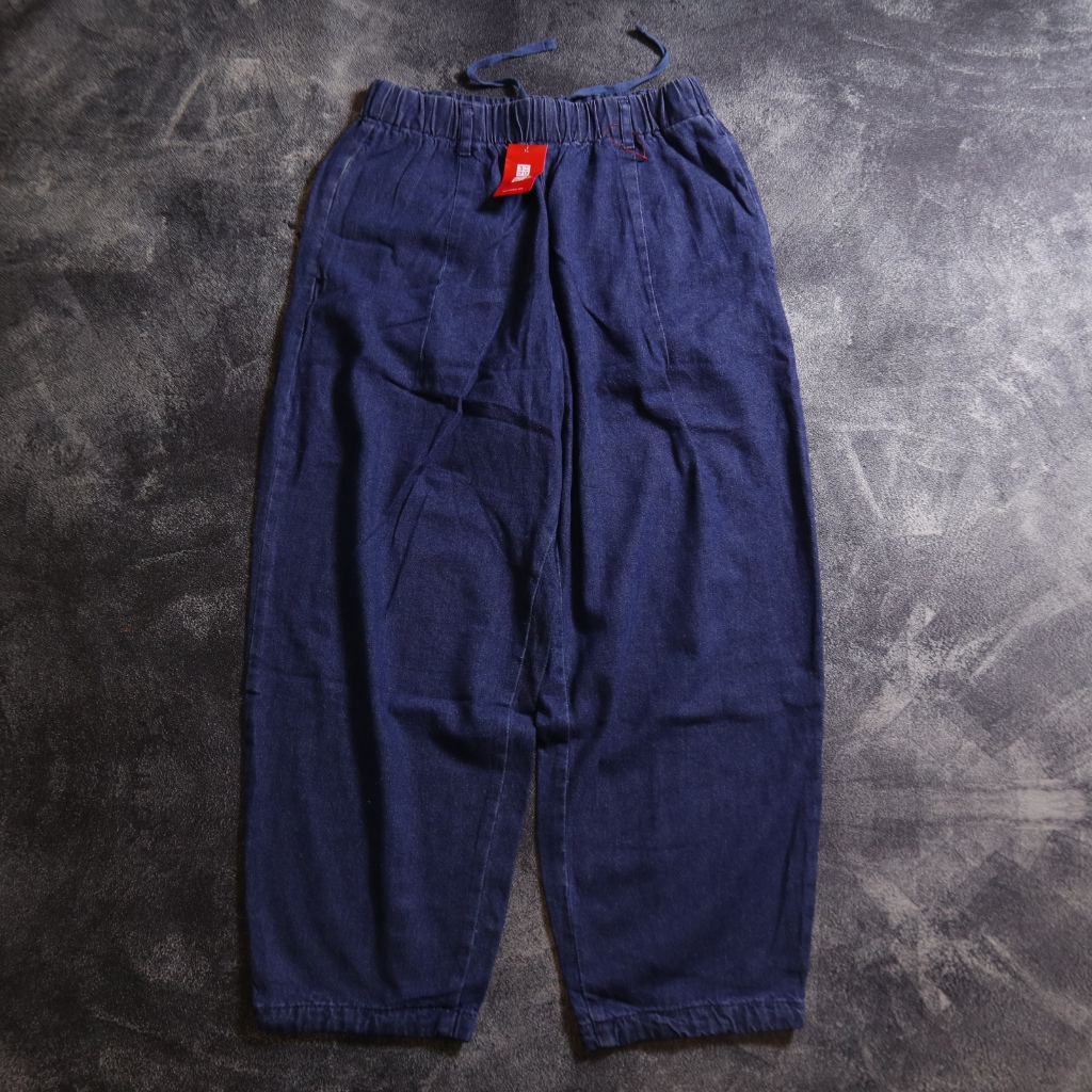 CELANA PANJANG GU BY UNIQLO BAGGY BALLOON JEANS DENIM PANTS CJ88 SIZE M 28-33
