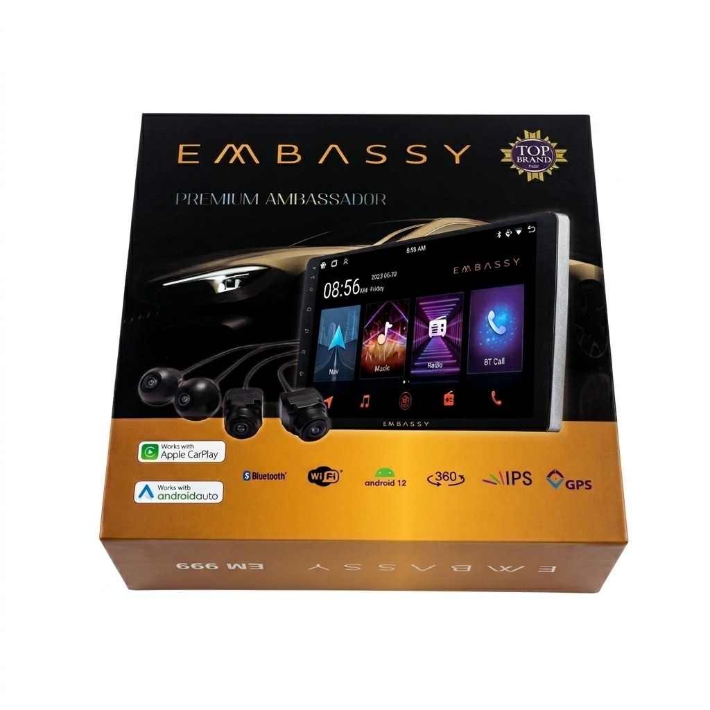 Android Embassy Kamera 360 Premium Ambassador 9 Inch