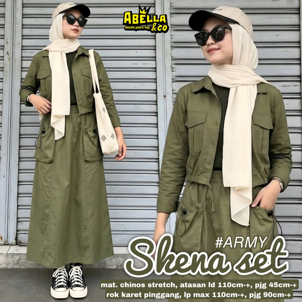 Pakaian Wanita HQ SKENA SET From AbELLA FASHION STORE