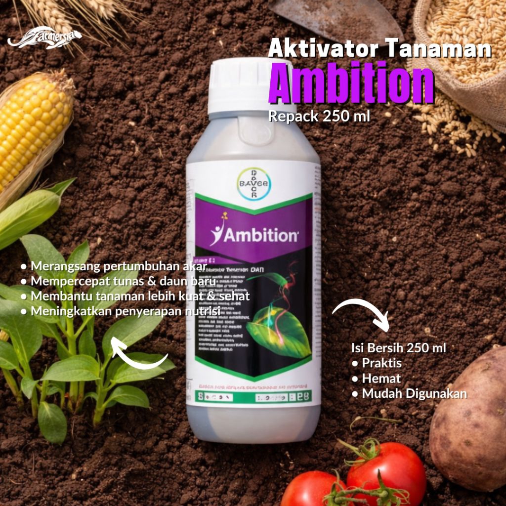 Ambition Bayer 250ml Repack – ZAT Perangsang Tunas Bunga Buah Tanaman
